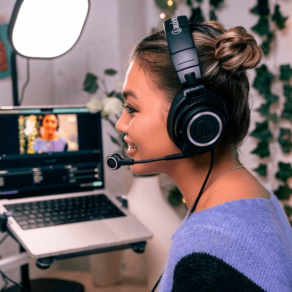 Audio-Technica ATH-M50xSTS StreamSet, Headset - Bild 13