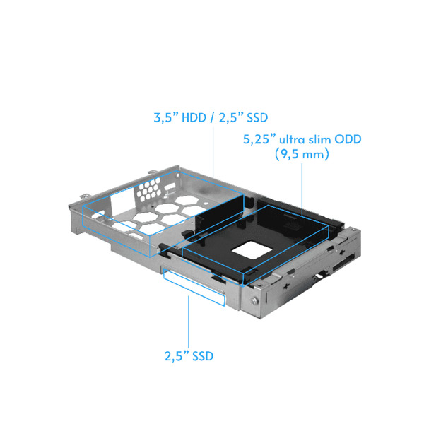 Chieftec BE-10W-300, Desktop-Gehäuse - Bild 8