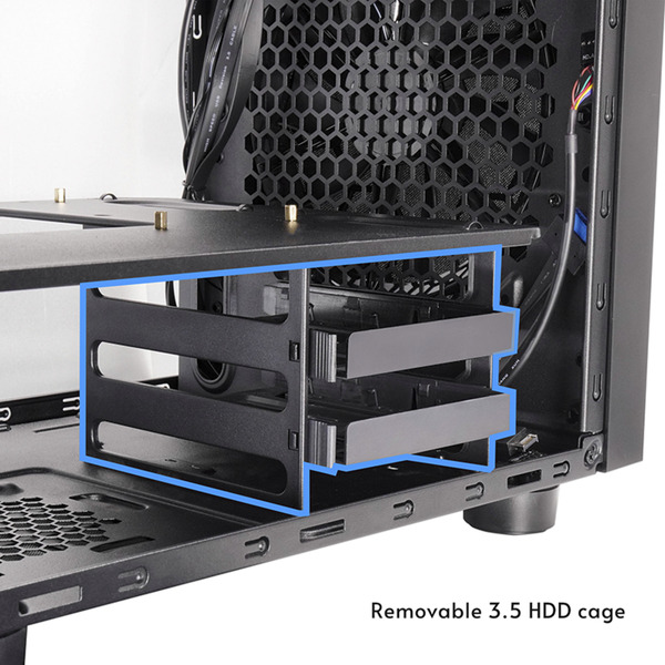 Chieftec CI-03B-OP, Cube-Gehäuse - Bild 12