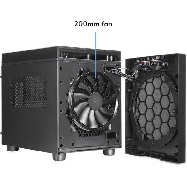 Chieftec CI-03B-OP, Cube-Gehäuse - Bild 14