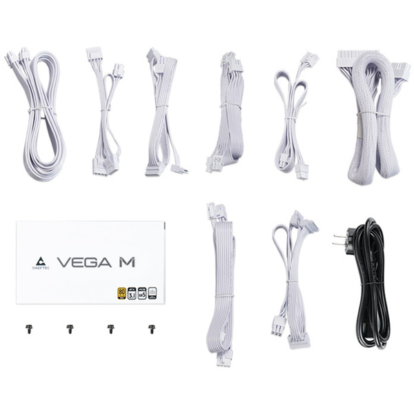 Chieftec Vega M 1000W White, PC-Netzteil - Bild 6