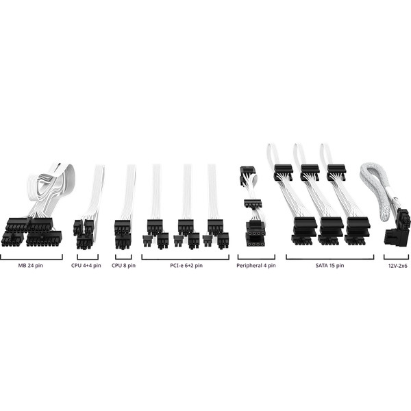 Cooler Master MWE 1050 V2 White, PC-Netzteil - Bild 10