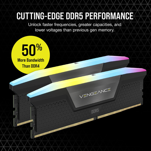 Corsair DIMM 32 GB DDR5-6000 (2x 16 GB) Dual-Kit, Arbeitsspeicher - Bild 5