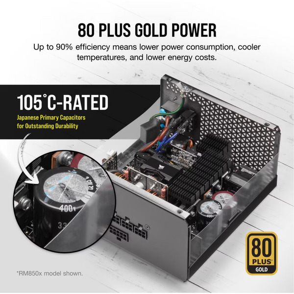 Corsair RM1000X (2021) 1000 W Generalüberholt, PC-Netzteil - Bild 13