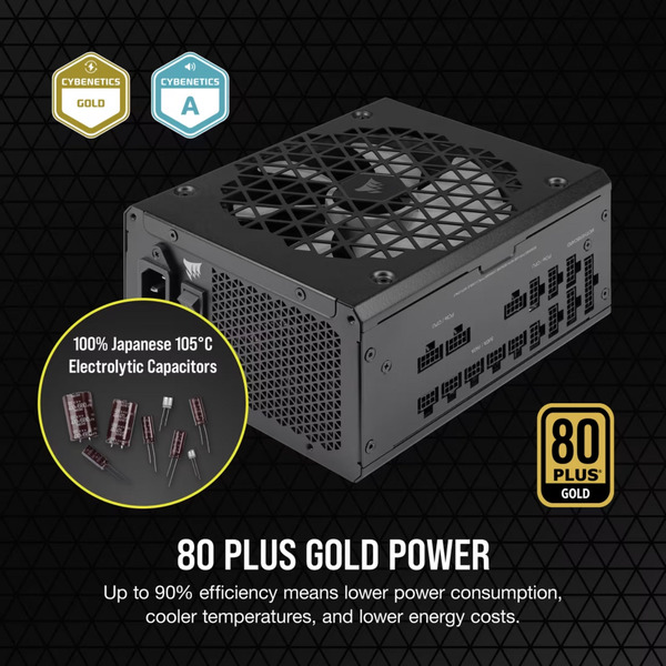 Corsair RM1000x SHIFT Plus Gold Generalüberholt, PC-Netzteil - Bild 11