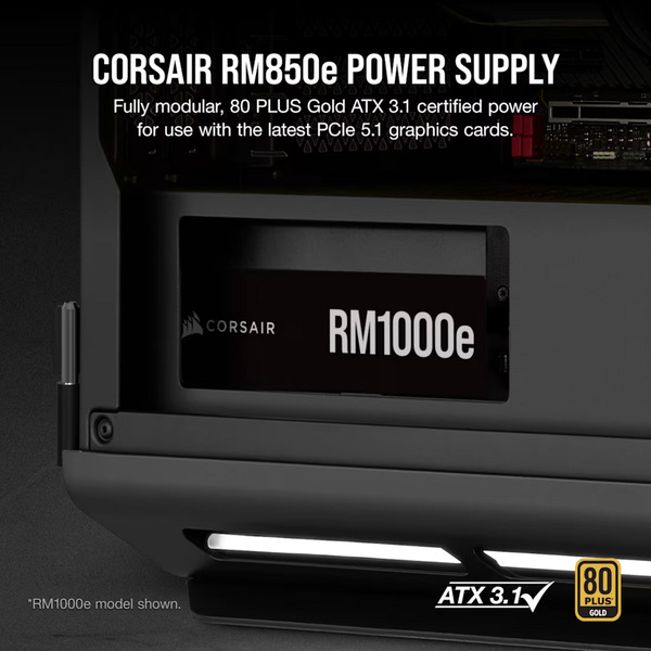 Corsair RM850e 80 Plus Gold Generalüberholt, PC-Netzteil - Bild 7