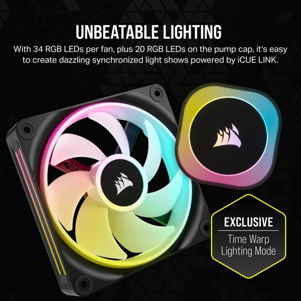 Corsair iCUE LINK H150i RGB Generalüberholt, Wasserkühlung - Bild 3