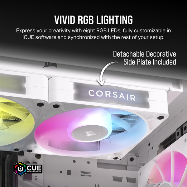 Corsair iCUE LINK RX120 RGB Triple Generalüberholt, Gehäuselüfter - Bild 6