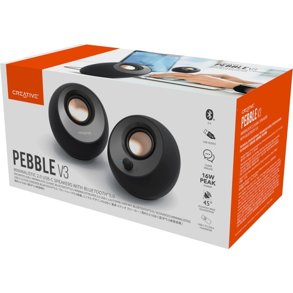 Creative Pebble V3 , PC-Lautsprecher - Bild 9