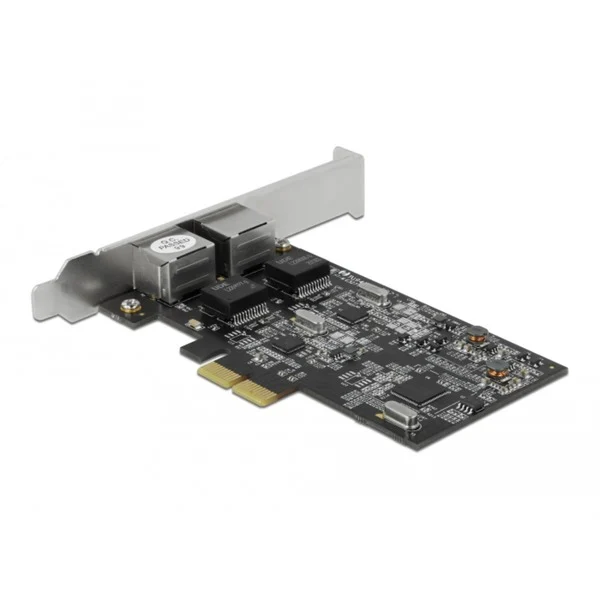 DeLOCK PCI Express x2 Karte auf 2 x RJ45 2,5 Gigabit LAN RTL8125, LAN-Adapter - Bild 2