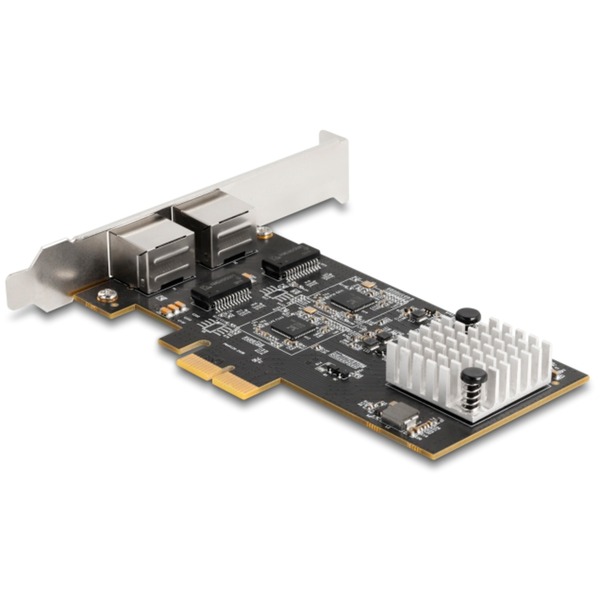 DeLOCK PCI Express x2 Karte zu 2 x RJ45, LAN-Adapter - Bild 4