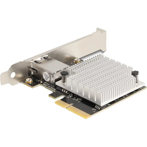 DeLOCK PCI Express x4 Netzwerkkarte 10 Gigabit LAN 1 x RJ45 AQC107S, LAN-Adapter - Bild 3