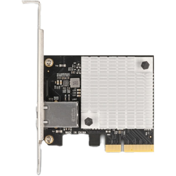 DeLOCK PCI Express x4 Netzwerkkarte 10 Gigabit LAN 1 x RJ45 AQC107S, LAN-Adapter - Bild 4