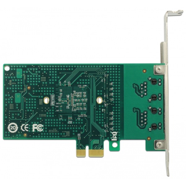 DeLOCK PCIe > 2 x Gigabit LAN, LAN-Adapter - Bild 5