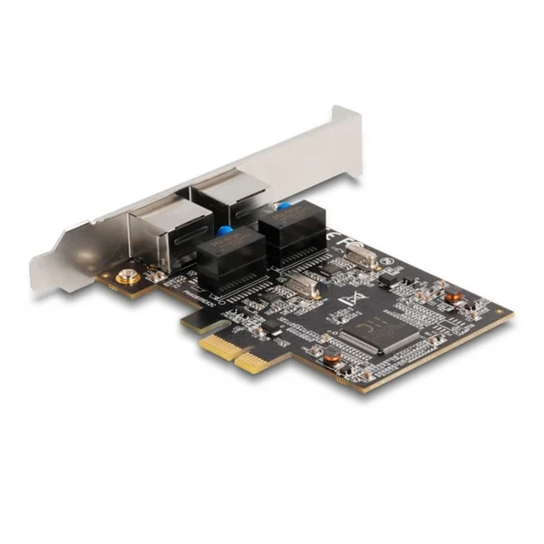 DeLOCK PCIE x1 auf 2x RJ45 Gbit, LAN-Adapter - Bild 2
