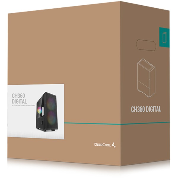 DeepCool CH360 DIGITAL , Tower-Gehäuse - Bild 13