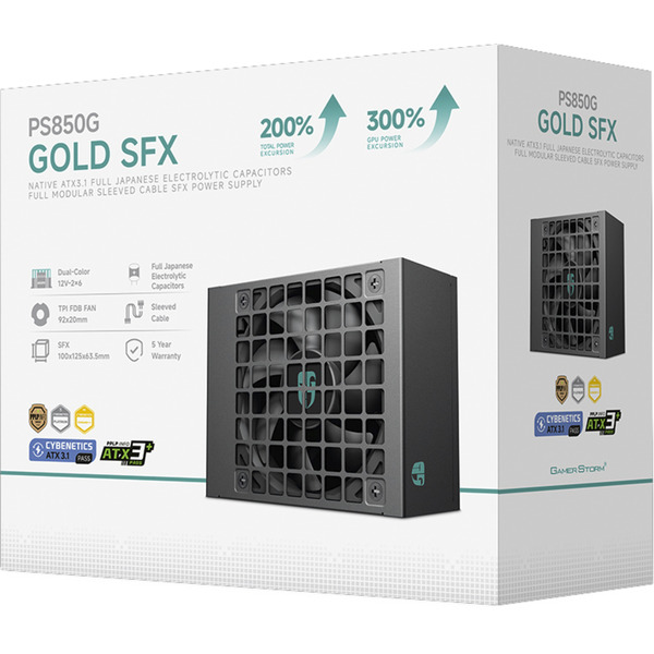 DeepCool GAMER STORM PS850G, PC-Netzteil - Bild 8
