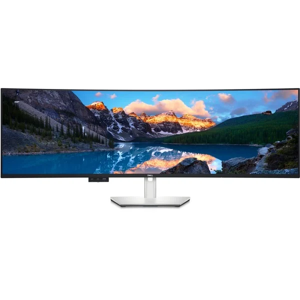 Dell UltraSharp U4924DW, LED-Monitor (124.5 cm (49 Zoll), silber/schwarz, 5K Dual QHD, IPS, Curved, DisplayPort, HDMI) - Bild 3