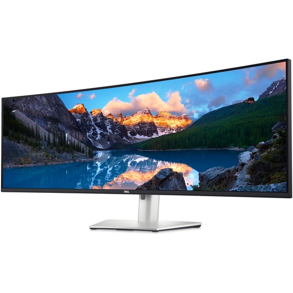 Dell UltraSharp U4924DW, LED-Monitor (124.5 cm (49 Zoll), silber/schwarz, 5K Dual QHD, IPS, Curved, DisplayPort, HDMI) - Bild 4