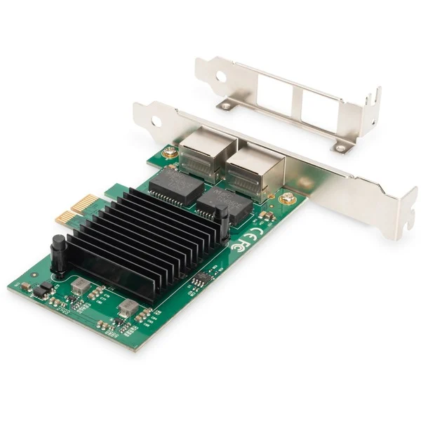 Digitus 2 Port Gigabit Ethernet, LAN-Adapter - Bild 2