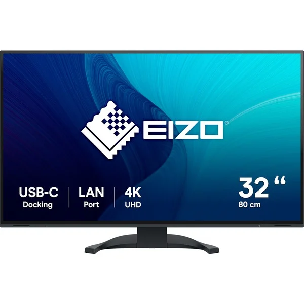 EIZO EV3240X-BK, LED-Monitor (80 cm (32 Zoll), schwarz, UltraHD/4K, IPS, LAN, USB-C) - Bild 2