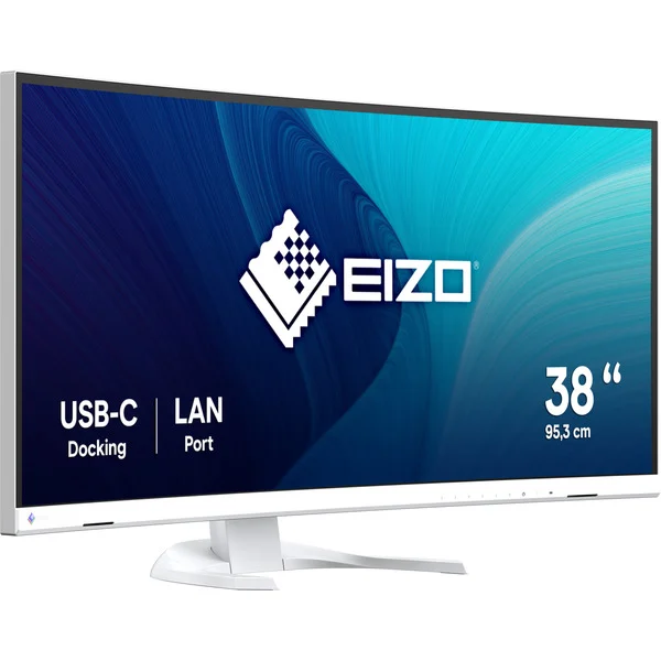 EIZO FlexScan EV3851X, LED-Monitor (95.3 cm (37.5 Zoll), weiß, Curved, HDMI, DP, USB-C, USB-Hub)