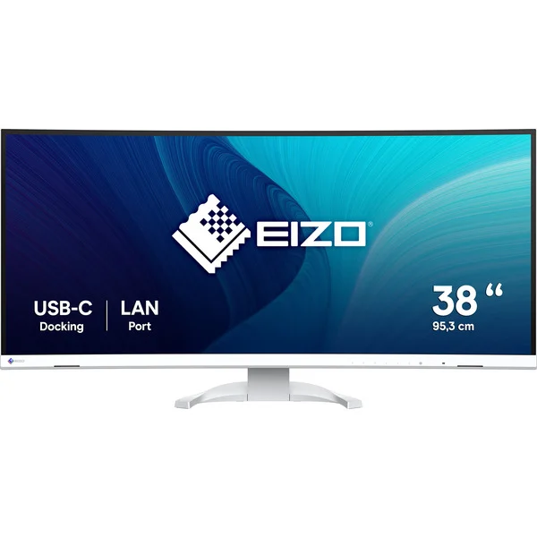 EIZO FlexScan EV3851X, LED-Monitor (95.3 cm (37.5 Zoll), weiß, Curved, HDMI, DP, USB-C, USB-Hub) - Bild 2