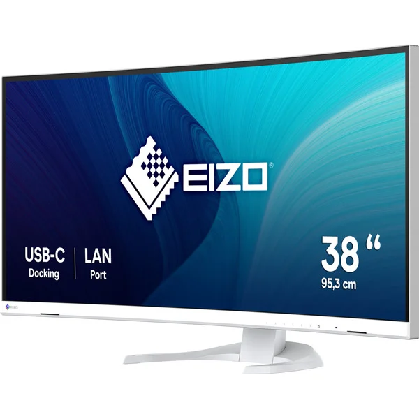 EIZO FlexScan EV3851X, LED-Monitor (95.3 cm (37.5 Zoll), weiß, Curved, HDMI, DP, USB-C, USB-Hub) - Bild 3