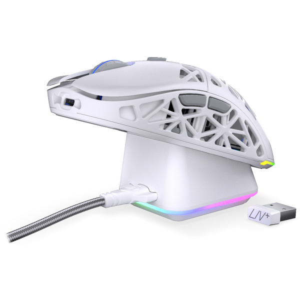 ENDORFY LIV Plus Wireless Onyx White, Gaming-Maus - Bild 19