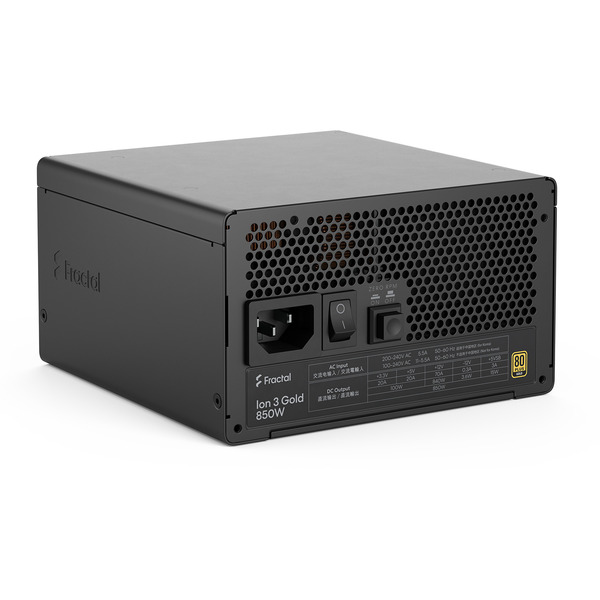 Fractal Design ION Gold 3 850W, PC-Netzteil - Bild 4
