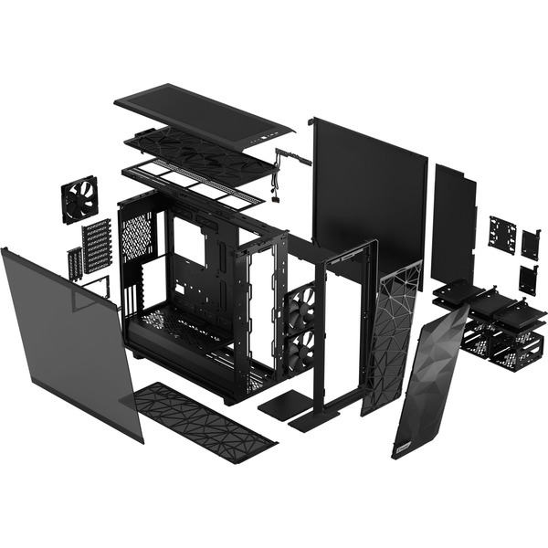 Fractal Design Meshify 2 XL Black TG Light Tint, Big-Tower-Gehäuse - Bild 11
