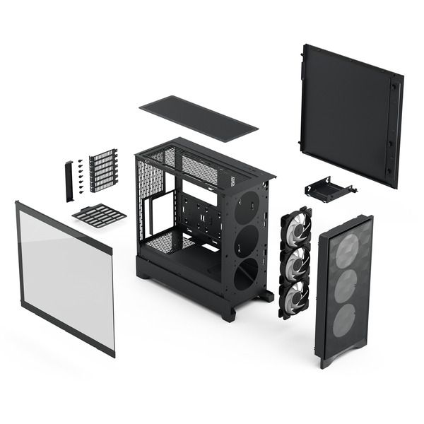 Fractal Design Pop 2 Air Black TG RGB, Tower-Gehäuse - Bild 14