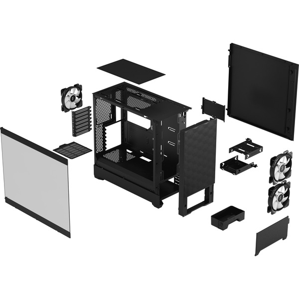 Fractal Design Pop Air RGB Black TG Clear Tint, Tower-Gehäuse - Bild 12