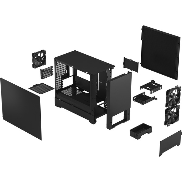 Fractal Design Pop Mini Silent Black Solid, Tower-Gehäuse - Bild 12