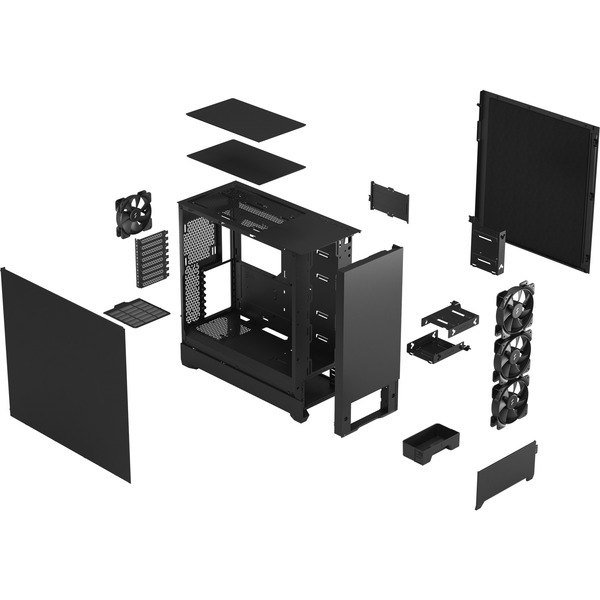 Fractal Design Pop XL Silent Black Solid, Big-Tower-Gehäuse - Bild 12
