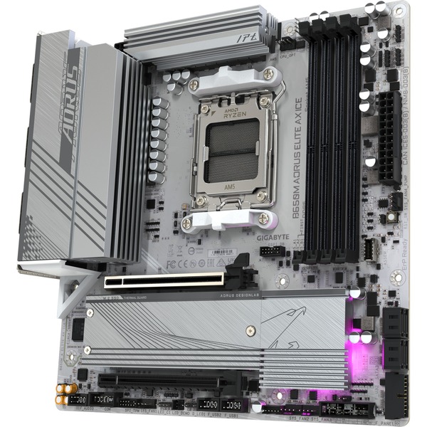 GIGABYTE B650M AORUS ELITE AX ICE, Mainboard - Bild 4
