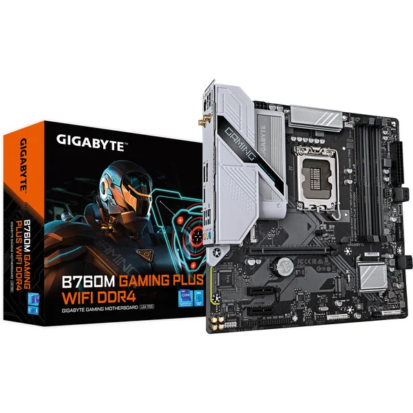GIGABYTE B760M GAMING PLUS WIFI DDR4, Mainboard