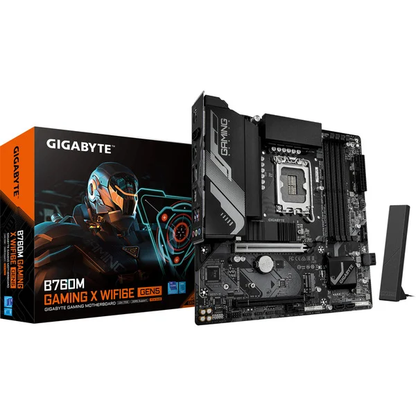 GIGABYTE B760M GAMING X WIFI6E GEN5, Mainboard