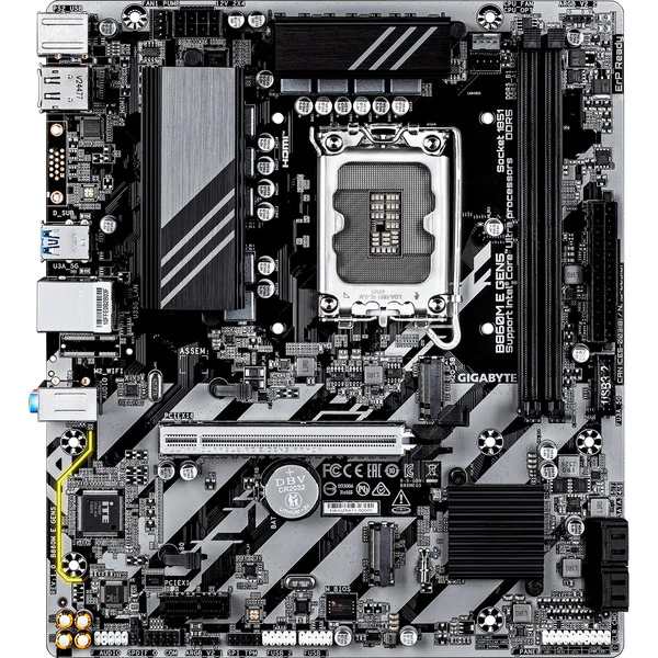 GIGABYTE B860M E, Mainboard - Bild 2