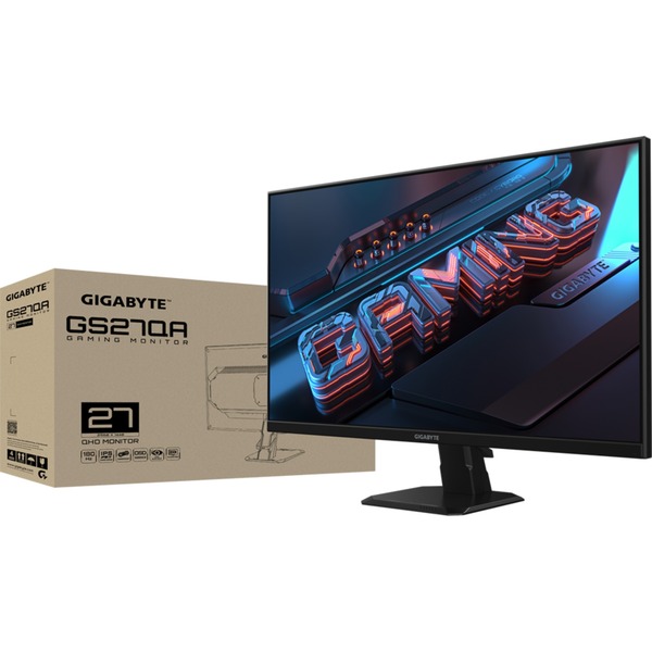 GIGABYTE GS27QA, Gaming-Monitor (68.5 cm (27 Zoll), schwarz (matt), QHD, IPS, HDR Ready, 180Hz Panel) - Bild 8