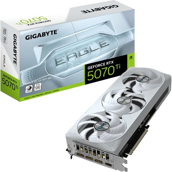 GIGABYTE GeForce RTX 5070 Ti EAGLE OC ICE 16G, Grafikkarte