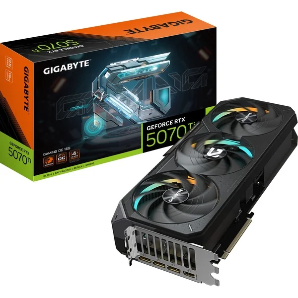 GIGABYTE GeForce RTX 5070 Ti GAMING OC 16G, Grafikkarte