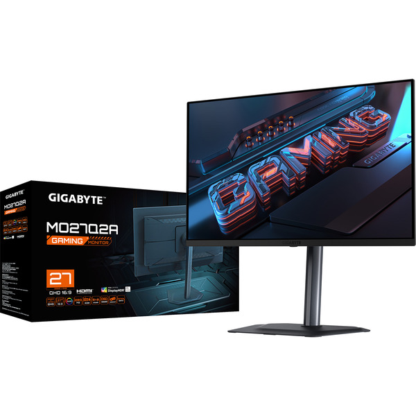 GIGABYTE MO27Q2A QD-OLED, Gaming-Monitor (68.6 cm (27 Zoll), schwarz/grau, QHD, KVM, FreeSync Premium Pro, G-Sync-kompatibel, 280Hz Panel) - Bild 9