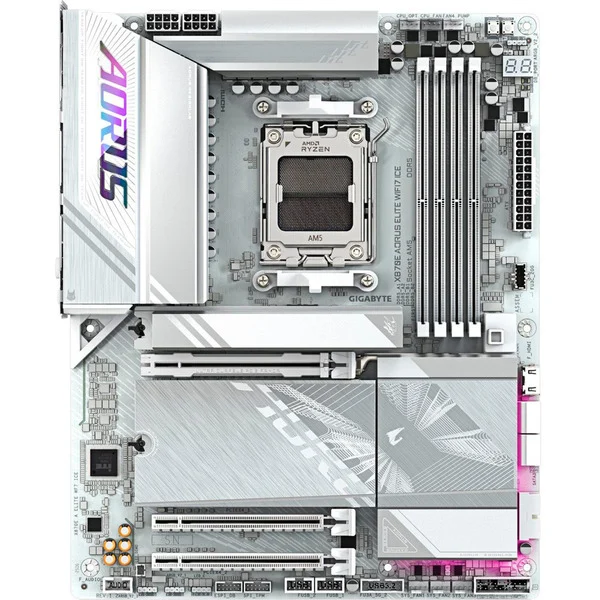 GIGABYTE X870E AORUS ELITE WIFI7 ICE, Mainboard - Bild 2