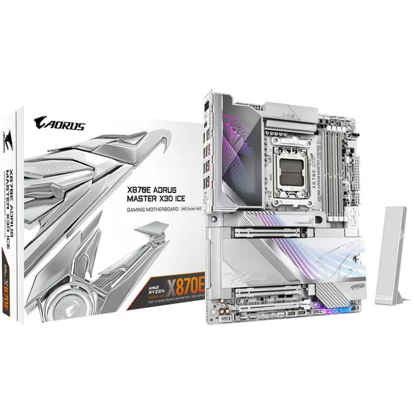 GIGABYTE X870E AORUS MASTER X3D ICE, Mainboard