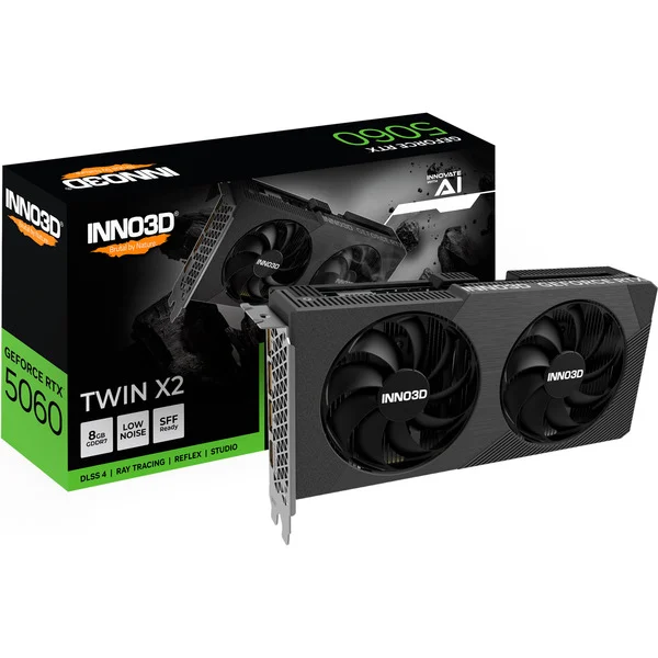 INNO3D GeForce RTX 5060 TWIN X2 8GB, Grafikkarte