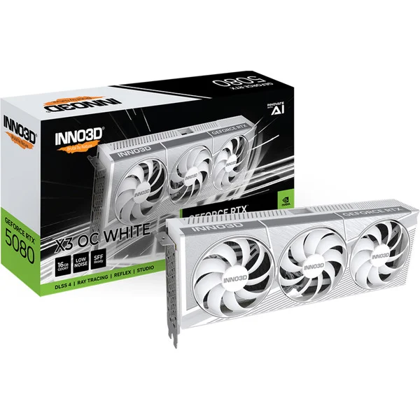 INNO3D GeForce RTX 5080 X3 OC WHITE, Grafikkarte