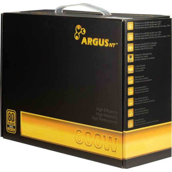 Inter-Tech Argus GPS-600 600W, PC-Netzteil - Bild 5
