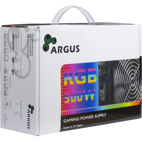 Inter-Tech Argus RGB-500W II, PC-Netzteil - Bild 3