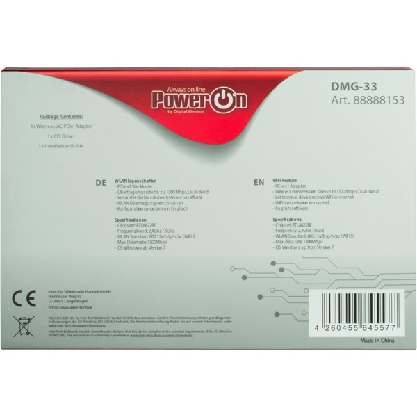 Inter-Tech DMG-33, WLAN-Adapter - Bild 4